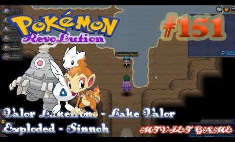 Pokemon Revolution Online Ep 151 :  Valor Lakefront   – Lake Valor Exploded – Sinnoh<span class=