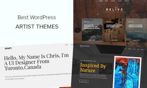 29 Theme WordPress tốt nhất cho nghệ sĩ (2020)<span class=